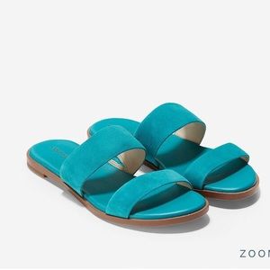 Cole Haan Findra Sandal Tahitian Blue